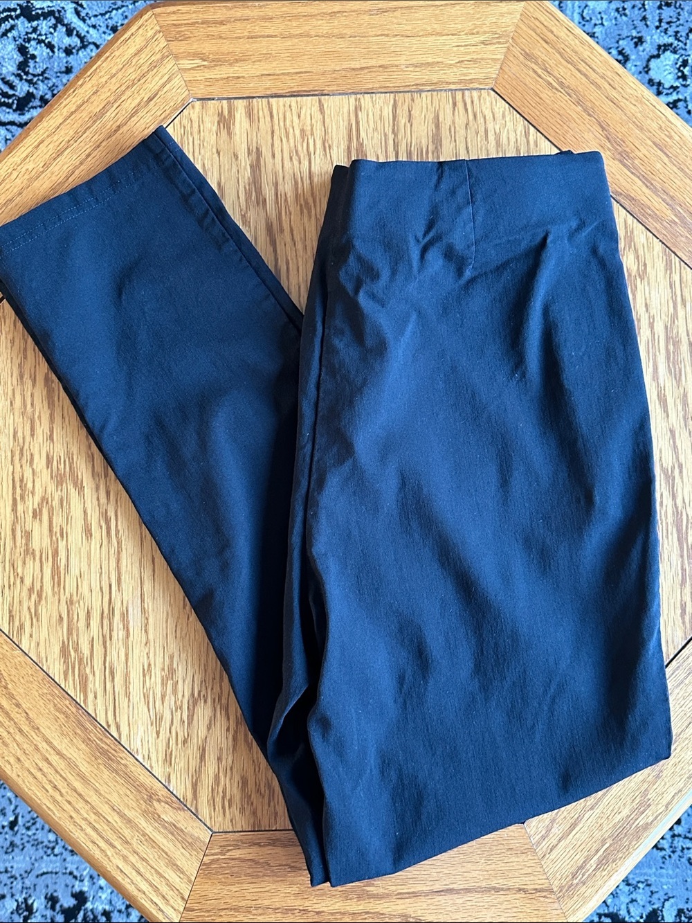 *DKNY* Black Chino Formal Dress Straight Leg Stretch Pants Size Large